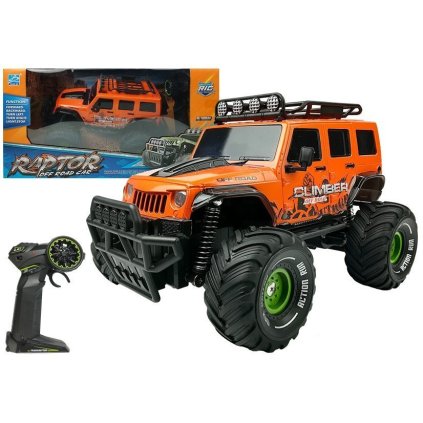 Dálkově Ovládaný R/C Jeep Oranžový 2.4G