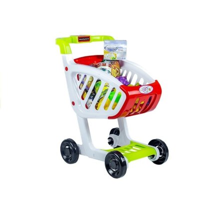 Nákupní Vozík + Potraviny 25 Kusů