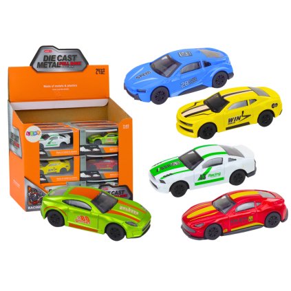 Kovový Model Autíčka 1:43 s Gumovými Koly a Pohonem