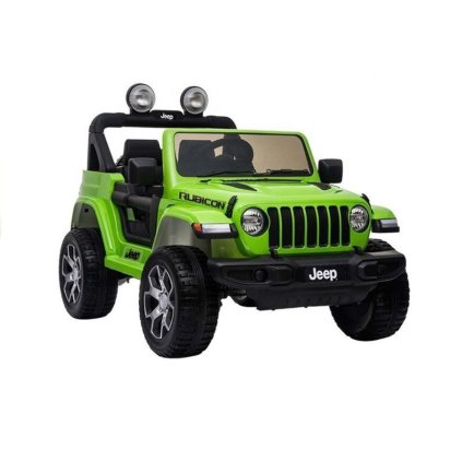 Elektrické Auto Jeep Wrangler Rubicon 4x4 Zelené