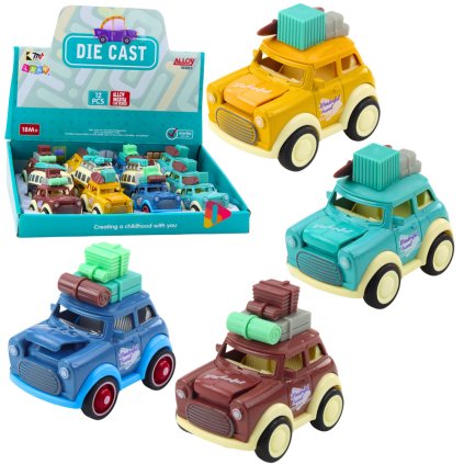 Kovové Výletní Autíčko s Frikčním Pohonem a Dynamickou Maskou