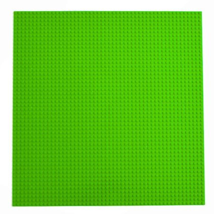 Stavební Deska 40x40 cm Zelená – Kompatibilní s Populárními Stavebnicemi