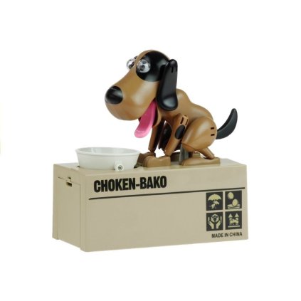 Interaktivní pokladnička Pejsek s hnědými skvrnami