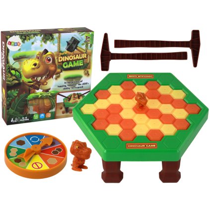 Dinosaurus v Nesnázích: Zručnostní Hra pro Zábavu a Dovednosti