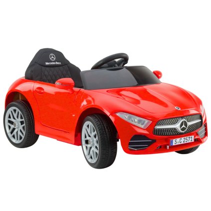 Dětský Elektrický Mercedes KL-1666-1 Červený s Dálkovým Ovládáním