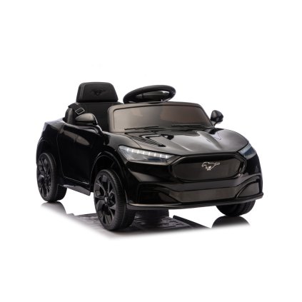 Elektrické Auto Ford Mustang Mach-E 24V v Černé Barvě s Dálkovým Ovladačem