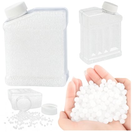 Hydrogelové Kulky Pro Pistoli Bílé 20 000 ks - Bezpečná Zábava Pro 14+