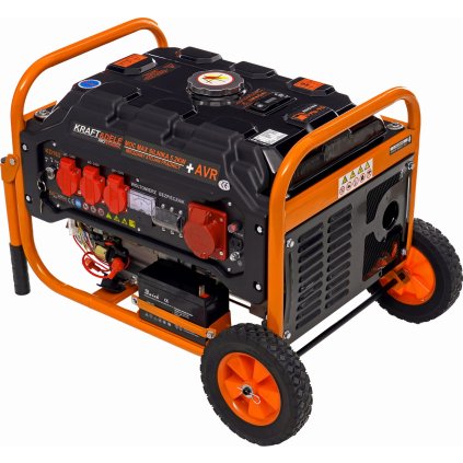 Generátor 3500 W 12, 230 V, 380 V KD163