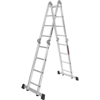 Žebřík s plošinou 4 × 4 460 cm KD4071