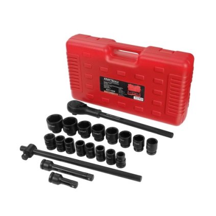 Profesionální sada udárových nasadek s grzechotkou 3, 4″ 21ks KD11868 KRAFT&DELE