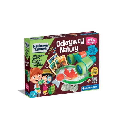 Dětská Vědecká Sada: Přírodní Dobrodružství - Lornetka a Hmyzí Pozorovatel Clementoni