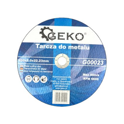 59982 kotouc na kov 230x2 0 geko 25 50 100