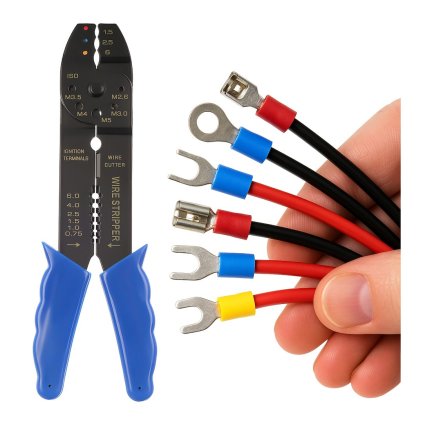 60345 krimpovaci kleste na neizolovane konektory 8 50