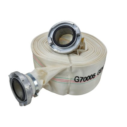 57822 hadice z textilniho vlakna hasicska 3 20 m 8 bar s koncovkami 2 5