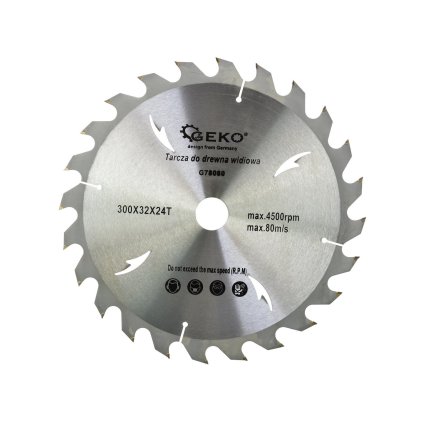 59871 kotouc na drevo 300x32x24t otvory 20