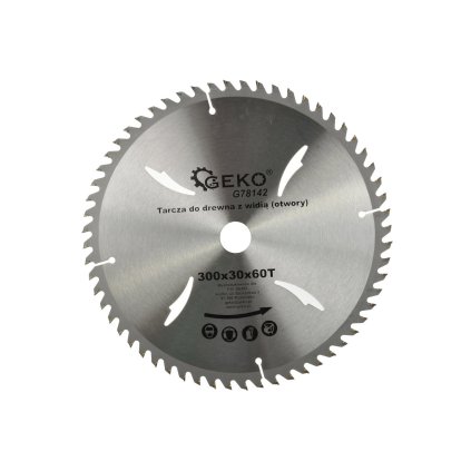 59868 kotouc na drevo 300x30x60t otvory 20