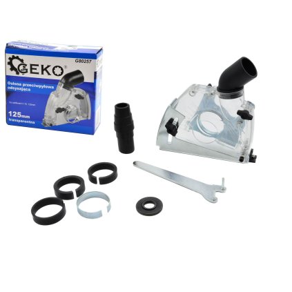 63744 odsavaci protiprachova krytka 125 mm pruhledna 20