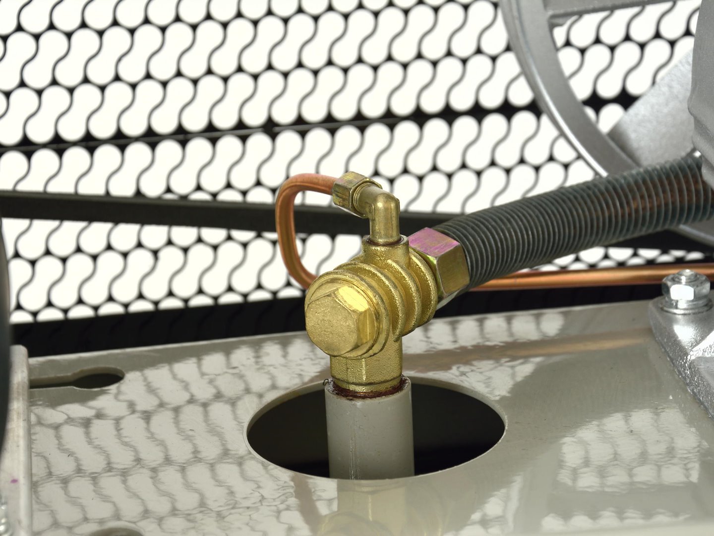 Kompresor typ V 100 l Big Geko – detail nádrže