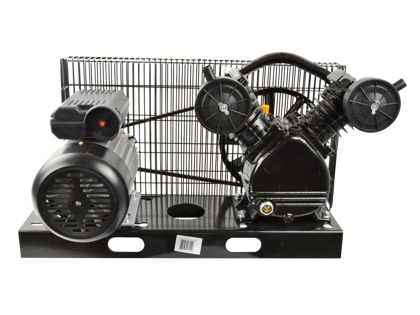 Kompresor GEKO motor V-2065 pro vzdušník 100 l – celkový pohled