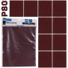 55542 brusny platno list 230x280mm p80 10 500