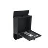 66075 2 postovni schranka 34x30 7x10cm cerna 5