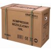 Profesionální bezolejový kompresor 100 l, 2 × 2200w, tichý provoz KD4083