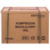 Profesionální bezolejový kompresor 100 l, 2 × 2200w, tichý provoz KD4083