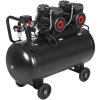 Profesionální bezolejový kompresor 100 l, 2 × 2200w, tichý provoz KD4083