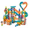 Magické Magnetické Bloky - Sestava Barevný Kulový Dráhový Set 188 ks