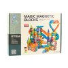 Magické Magnetické Bloky - Sestava Barevný Kulový Dráhový Set 188 ks