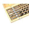 Sada 6 ks Vrtáků 6-18 x 460 mm Dřevěný Kufřík