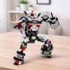 Stavebnice 2v1: Závodní Auto a Robot, 320 dílků