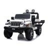 Bateriové Auto Jeep Wrangler Rubicon 4x4 Bílý