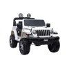 Bateriové Auto Jeep Wrangler Rubicon 4x4 Bílý