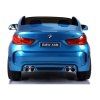 Baterieové auto BMW X6M modré lakované
