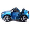 Baterieové auto BMW X6M modré lakované