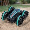 RC Amfibia Kaskadér 4x4 Tyrkysový - Všestranný Super Auto na Souš i Vodu