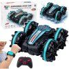 RC Amfibia Kaskadér 4x4 Tyrkysový - Všestranný Super Auto na Souš i Vodu