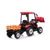 Dětský Elektrický Traktor s Přívěsem Hercules Červený 24V