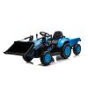Elektrický Traktor s Lžící BW-X002A Modrý