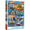 Puzzle - 2x70 - Auta - Hot Wheels Trefl 34442