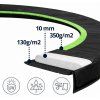 Ochranný kryt pružin na trampolínu LEAN SPRING PAD 8FT (244–252 cm), černý