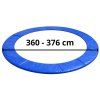 Ochranný límec na pružiny trampolíny LEAN SPRING PAD 360–376 cm (12FT), modrý