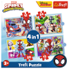 Puzzle - "4v1 (12, 15, 20, 24)" - Tým Spiday"a 34611