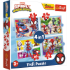 Puzzle - "4v1 (12, 15, 20, 24)" - Tým Spiday"a 34611