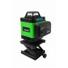 POZIOMICA LASEROWA LASER KRZYZOWY ZIELONY SAMOPOZIOMUJACA 4D 360 2 BATERIE [16881] 1200