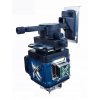 POZIOMICA LASEROWA LASER KRZYZOWY ZIELONY SAMOPOZIOMUJACA 4D 360 2 BATERIE [16953] 1200