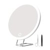 30x Zvětšení Kosmetické Zrcadlo s Osvětlením 3 Režimy Příslušenství
