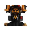 Akumulátorový Traktor s Lžící Bagr Oranžový