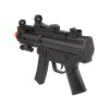 Černá vojenská dětská pistol s vibracemi a zvukem